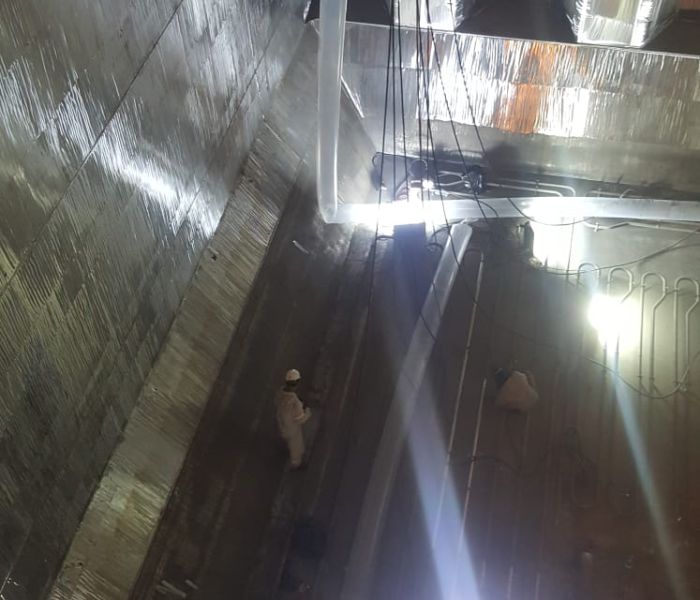 Cargotanks passivation